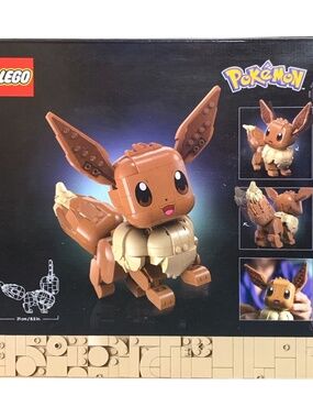 LEGO Pokémon Eevee 72151 587 Pieces Building Set for Adults New in Box Sealed